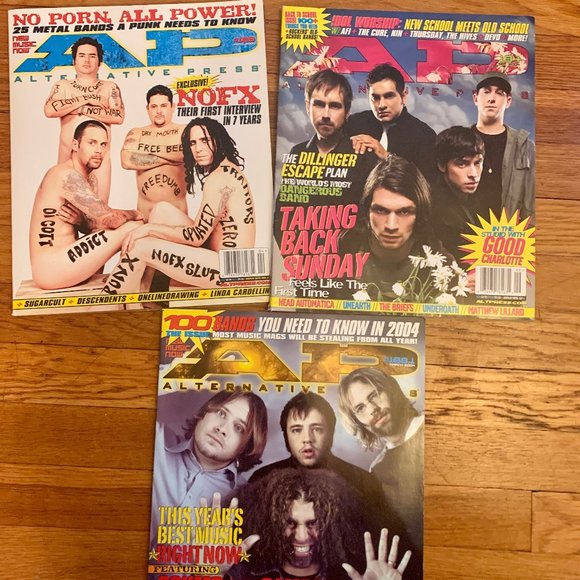 Alternative Press Other - Alternative Press Taking Back Sunday NOFX Magazine